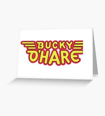 Captain Bucky O'Hare Greeting Card