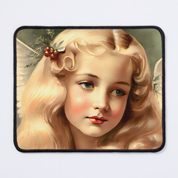 Item preview, Beautiful Watercolor Vintage Christmas Angel designed and sold by CGSGraphics.