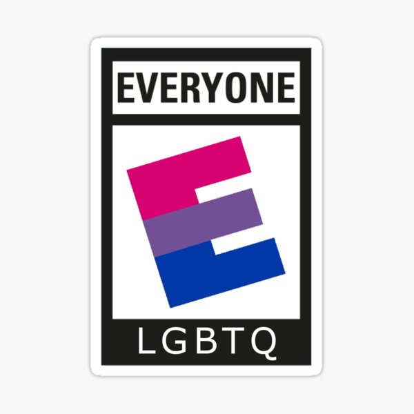 Bi E for Everyone Sticker