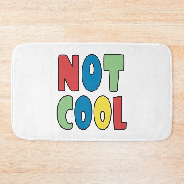Item preview, Not Cool Primary Colors designed and sold by FlippinTurtles.