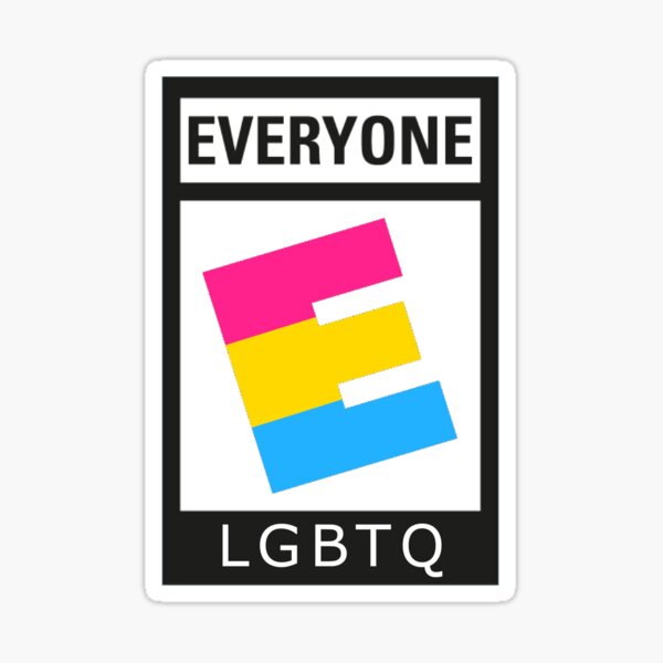 Pan E for Everyone Sticker