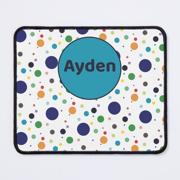 Item preview, Ayden Blue Spots in English designed and sold by HalunaHappy.