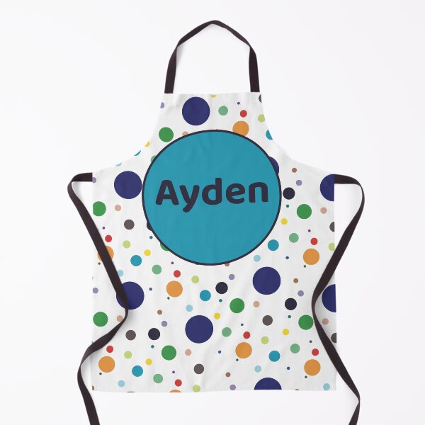 Item preview, Ayden Blue Spots in English designed and sold by HalunaHappy.