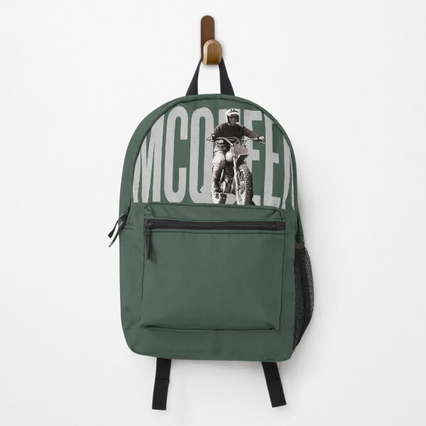 Item preview, Steve McQueen on classic Husky - on Green designed and sold by boltjesdesign.