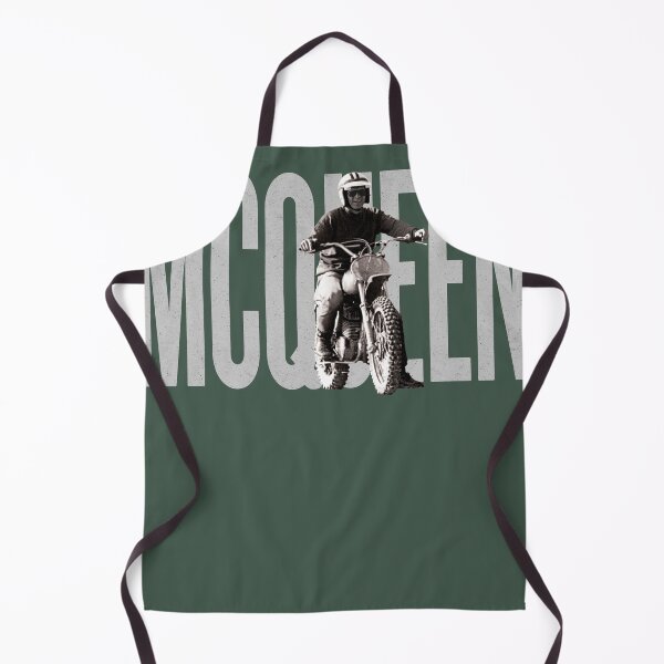 Item preview, Steve McQueen on classic Husky - on Green designed and sold by boltjesdesign.