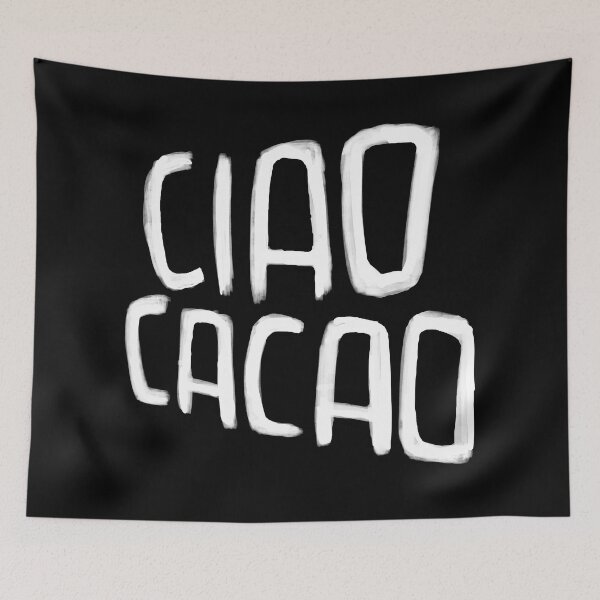 Item preview, Hot Chocolate, Ciao Cacao designed and sold by badlydrawnbabe.
