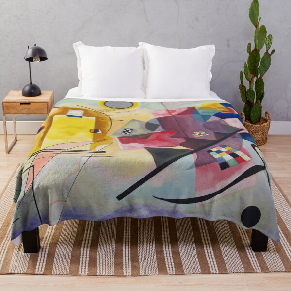 Item preview, Colorful Abstract Kandinsky Yellow-Red-Blue designed and sold by Brasilia.