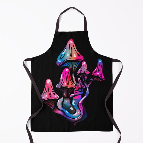 Item preview, Rainbow Mushroom Cluster - Trippy Mushroom Art designed and sold by mikeymadness.