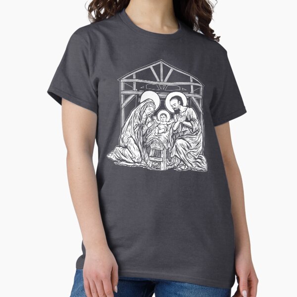 Item preview, The Nativity Scene Illustration designed and sold by TomPhilibeck.