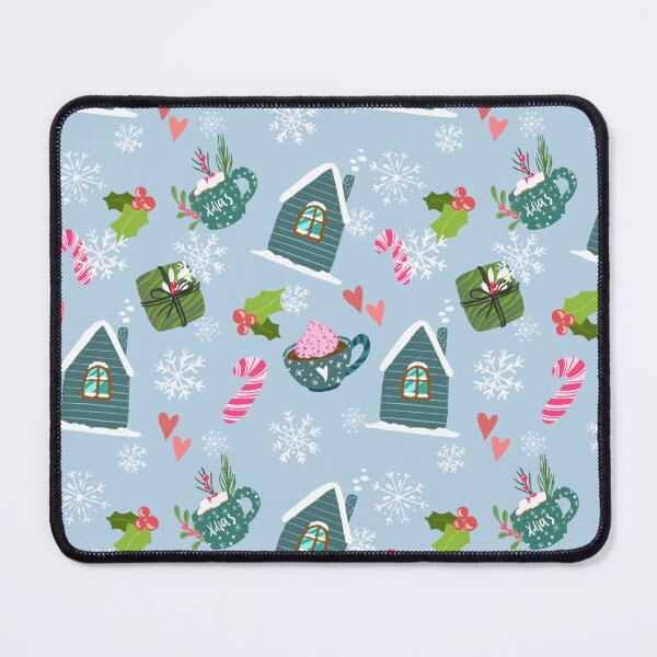 Item preview, Cozy winter cabin winter aesthetic pattern designed and sold by pinkyfish1010.