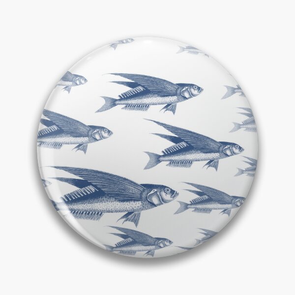 Item preview, Flying Fish Print by Zouzounio Art designed and sold by zouzounioart.