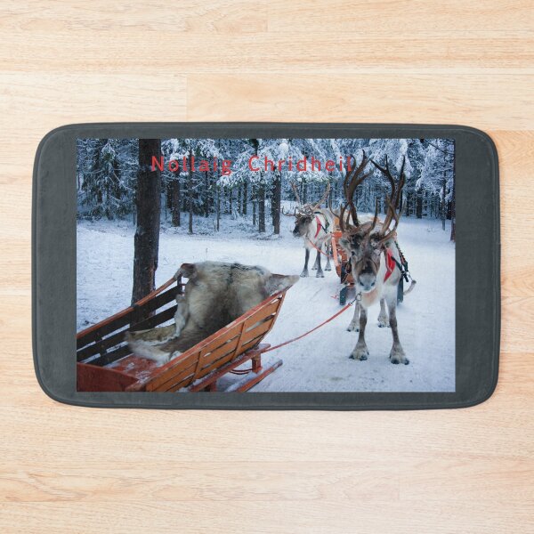 Item preview, Nollaig Chridheil, Reindeer in Lapland, Finland designed and sold by GillianSweeney.