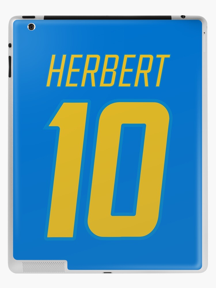 Justin Herbert 10 Yellow Active T-Shirt for Sale by plus64prints