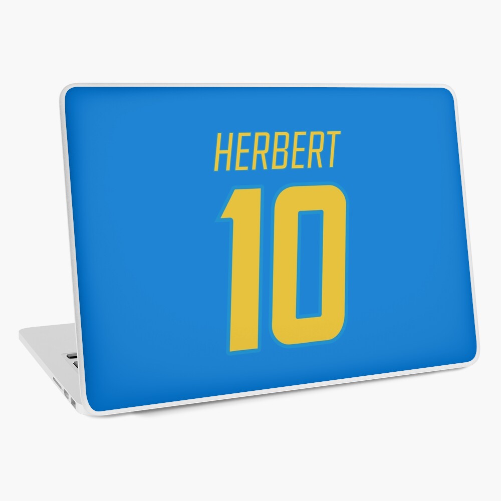 Justin Herbert 10 Yellow Active T-Shirt for Sale by plus64prints