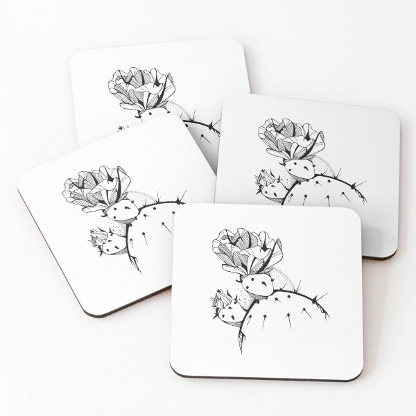 Item preview, Cactus Flower Blooming designed and sold by JuliaMaceArt.