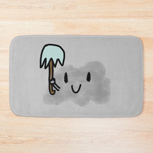 Item preview, Happy Cloud with an umbrella designed and sold by Usagicollection.