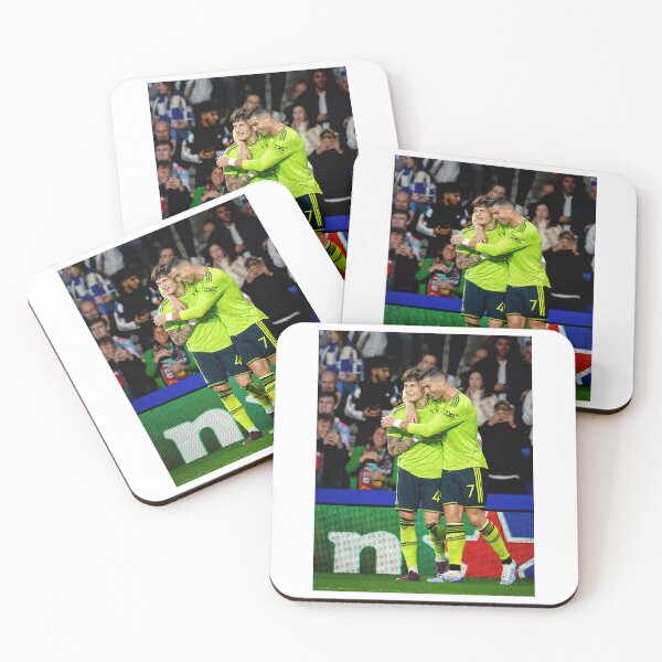 Item preview, Cristiano Ronaldo And Garnacho ,Ronaldo Gifts,Ronaldo Cover,Ronaldo Prints designed and sold by DASClothingCo.