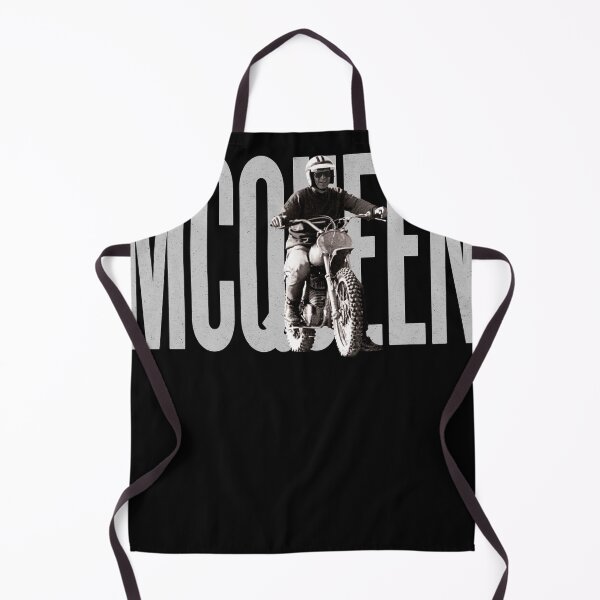 Artikelvorschau, Steve McQueen auf klassischem Husky – auf Schwarz entworfen und verkauft von boltjesdesign.