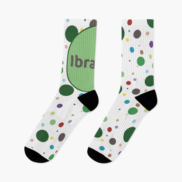 Item preview, Ibrahim Green Spots in English designed and sold by HalunaHappy.