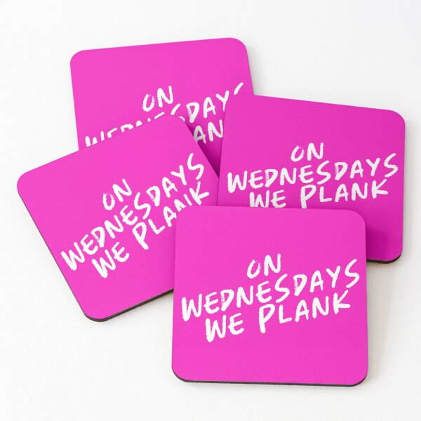 Item preview, On Wednesdays We Plank Planking Funny Fitness Workout Exercise Graphic Design designed and sold by QuanJewelry.