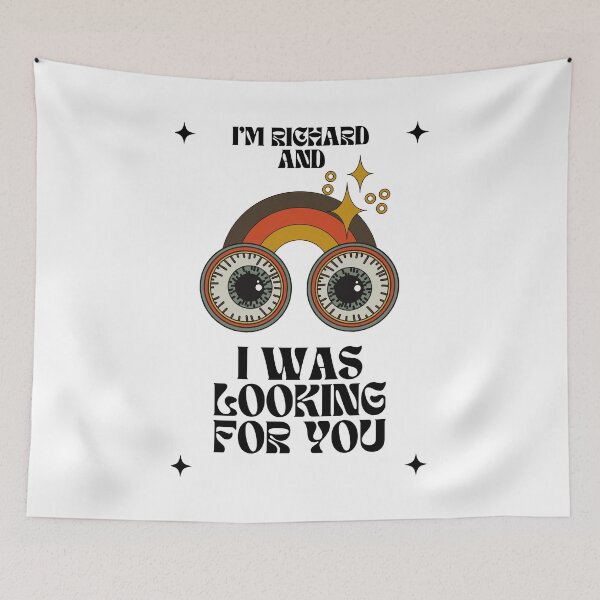 Item preview, RICHARD NAME: RICHARD BIG EYES FUNNY DESIGN. designed and sold by AlexRelax.