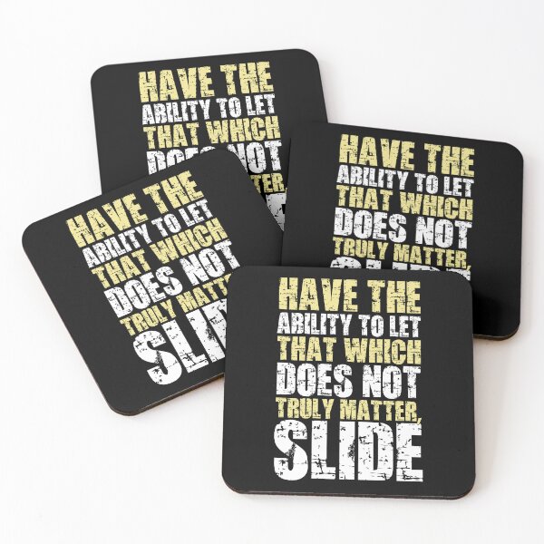 Item preview, Have the ability to let that which does not truly matter, slide. -Fight Club  designed and sold by Sticker Up.