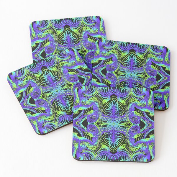 Item preview, Fractal Pattern, Under the Sea, fantasy art designed and sold by LoneAngel.