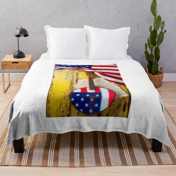 Item preview, American Banjo With American Flag designed and sold by Garry Gay.
