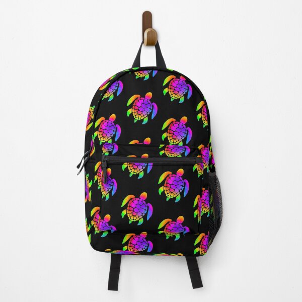 Item preview, Tie Dye Sea Turtle, Trippy, hippie , rainbow designed and sold by tiedye4life.