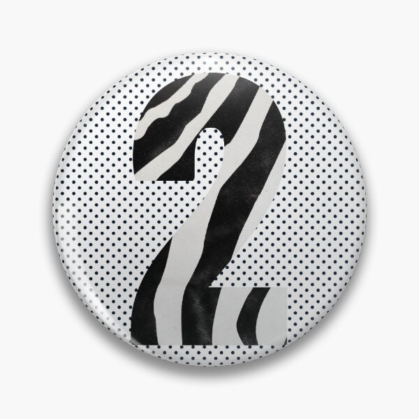 Item preview, Zebra Pattern No.2 Number two Mono Two Years Old Birthday Sport Squad Trasparent designed and sold by 27th-Tee.