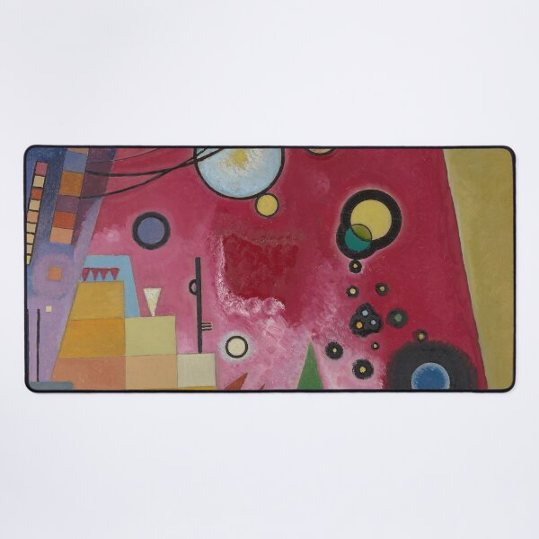 Item preview, Kandinsky Abstract Painting Heavy Red designed and sold by Brasilia.