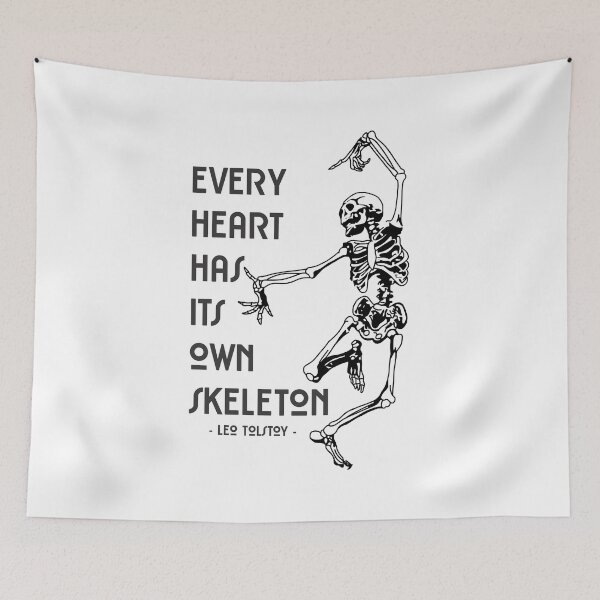 Item preview, Every Heart Has Its Own Skeleton designed and sold by Relics Of The Day.