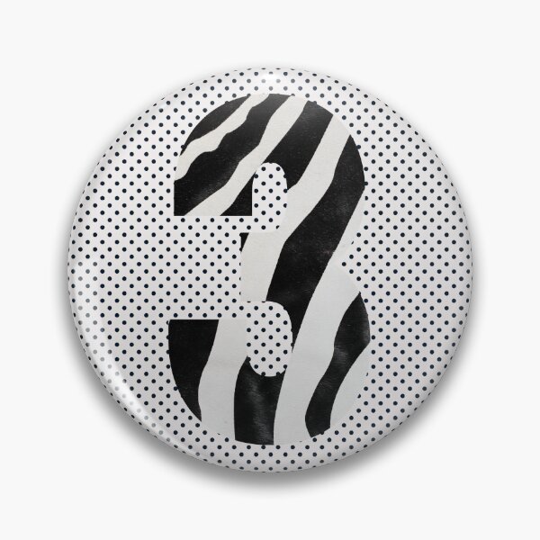 Item preview, Zebra Pattern No.3 Number three Mono Three Years Old Birthday Sport Squad Trasparent designed and sold by 27th-Tee.