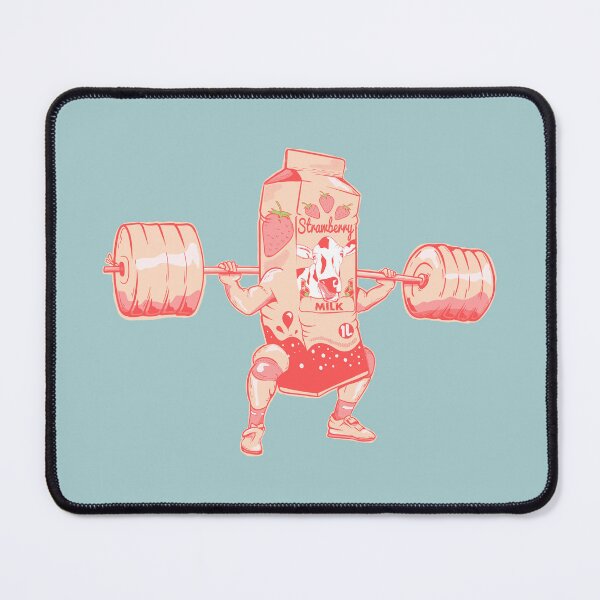 Item preview, Strawberry Milk Milkshake Workout designed and sold by piedaydesigns.