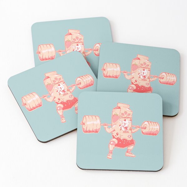 Item preview, Strawberry Milk Milkshake Workout designed and sold by piedaydesigns.