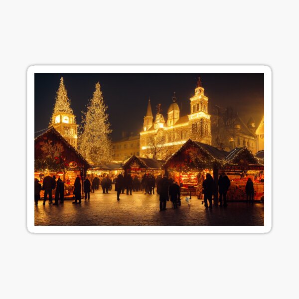 Artikel-Vorschau von Weihnachtsmarkt, designt und verkauft von CharlesAFish.