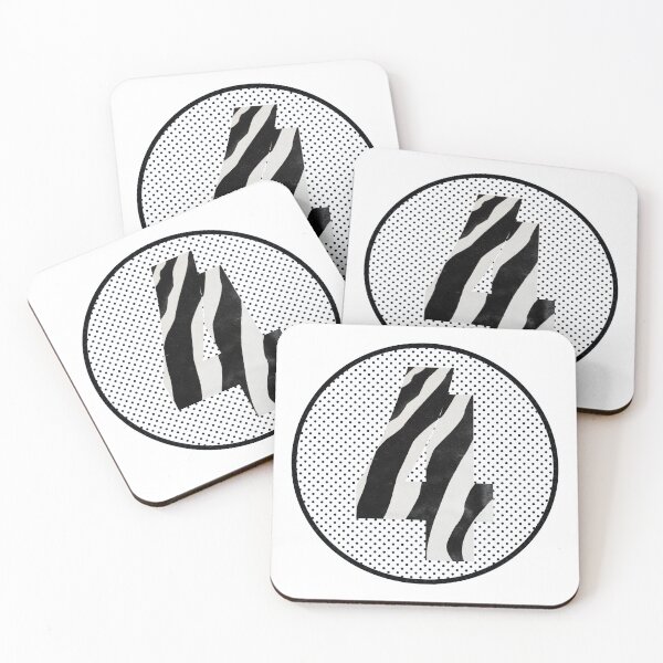 Item preview, Zebra Pattern No.4 Number four Mono Four Years Old Birthday Sport Squad Trasparent designed and sold by 27th-Tee.
