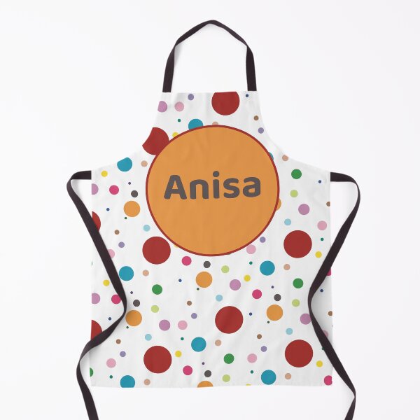 Item preview, Anisa Multicolour Spots in English designed and sold by HalunaHappy.