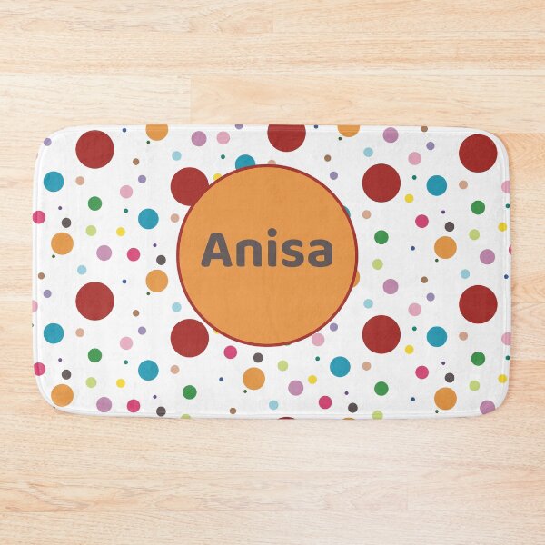 Item preview, Anisa Multicolour Spots in English designed and sold by HalunaHappy.
