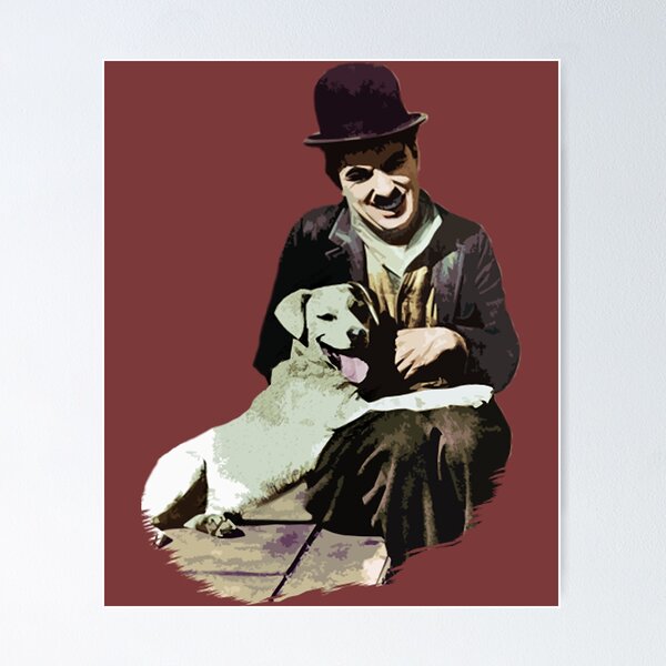 Laminated Sir Charles Spencer Charlie Chaplin Movie Film Actor Postal Stamp  Poster Dry Erase Sign 12x18 - Poster Foundry