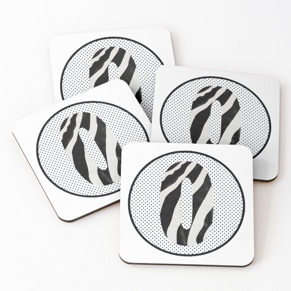 Item preview, Zebra Pattern No.0 Number zero Mono Zero Years Old Birthday Sport Squad designed and sold by 27th-Tee.