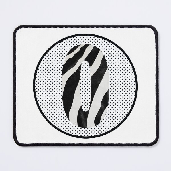 Item preview, Zebra Pattern No.0 Number zero Mono Zero Years Old Birthday Sport Squad designed and sold by 27th-Tee.