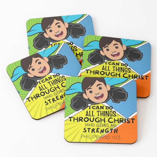 Item preview, Sabrina Farmer Art - Superhero - All Things Through Christ designed and sold by sabrinart42.