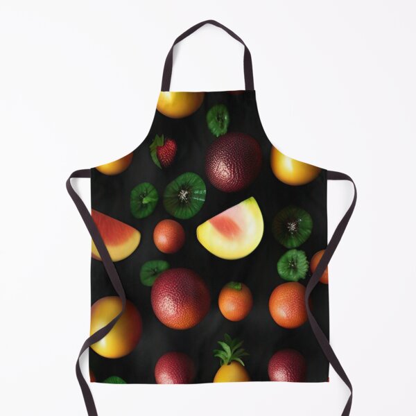 Item preview, illustrations of fruits in black background designed and sold by optimusprime39.