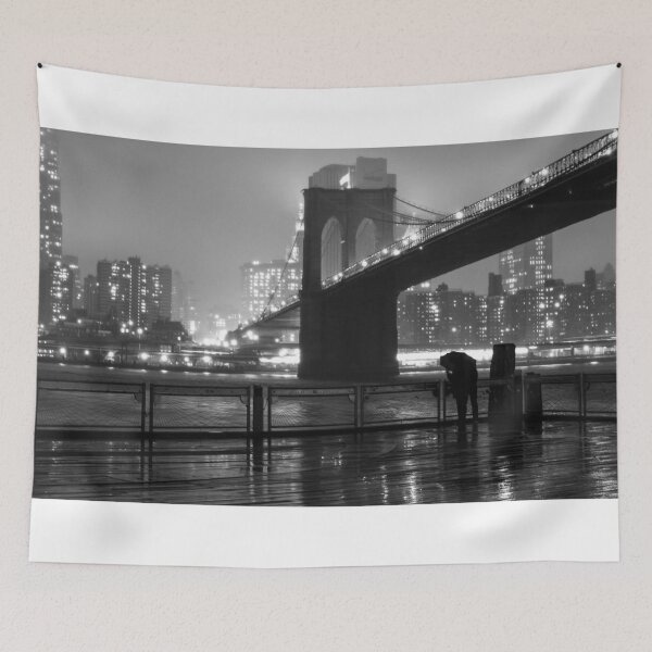 Item preview, Brooklyn Bridge with Umbrella designed and sold by ShootFirstNYC.