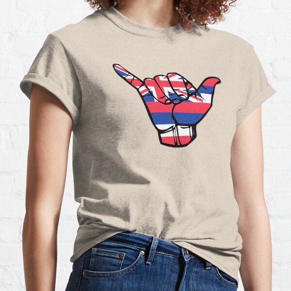 Shaka Hawaii Flag Classic T-Shirt
