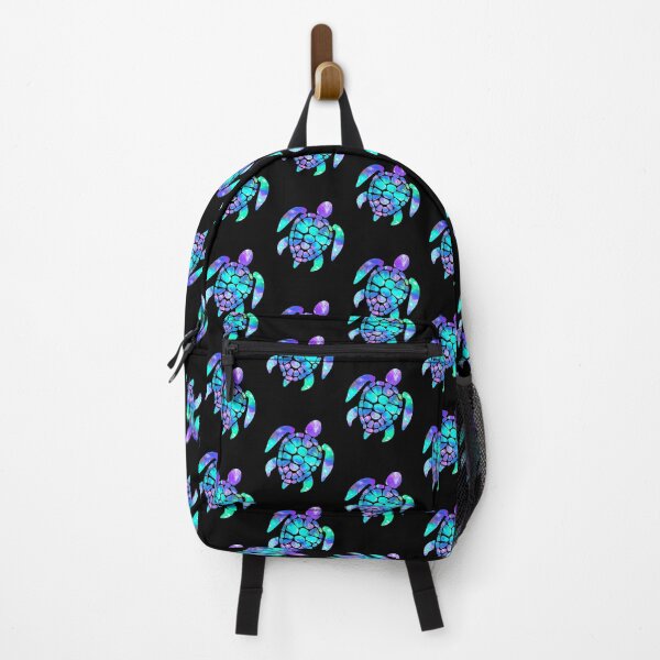 Item preview, Blue Tie Dye Turtle Sea Trippy, hippie , rainbow designed and sold by tiedye4life.