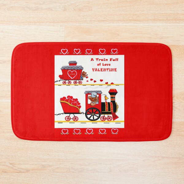 Item preview, VALENTINE: A Train Full of Love Print designed and sold by posterbobs.