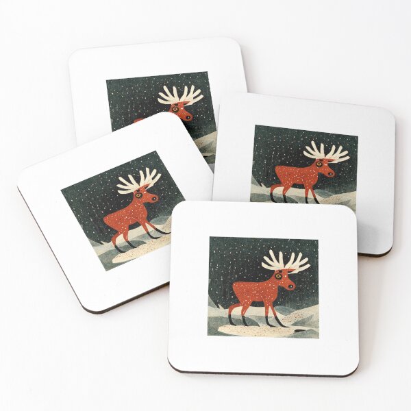 Item preview, The Winter Moose designed and sold by CharlesAFish.