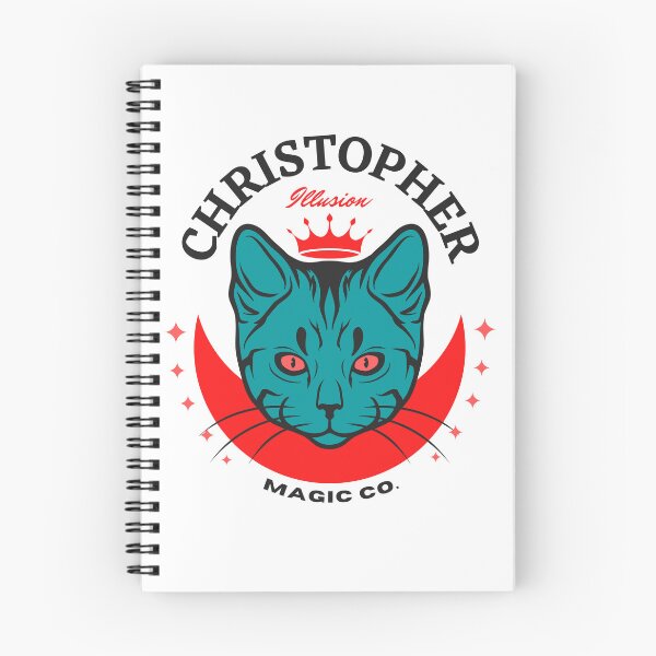 Item preview, CHRISTOPHER NAME: CHRISTOPHER GREEN CAT FUNNY DESIGN. designed and sold by AlexRelax.